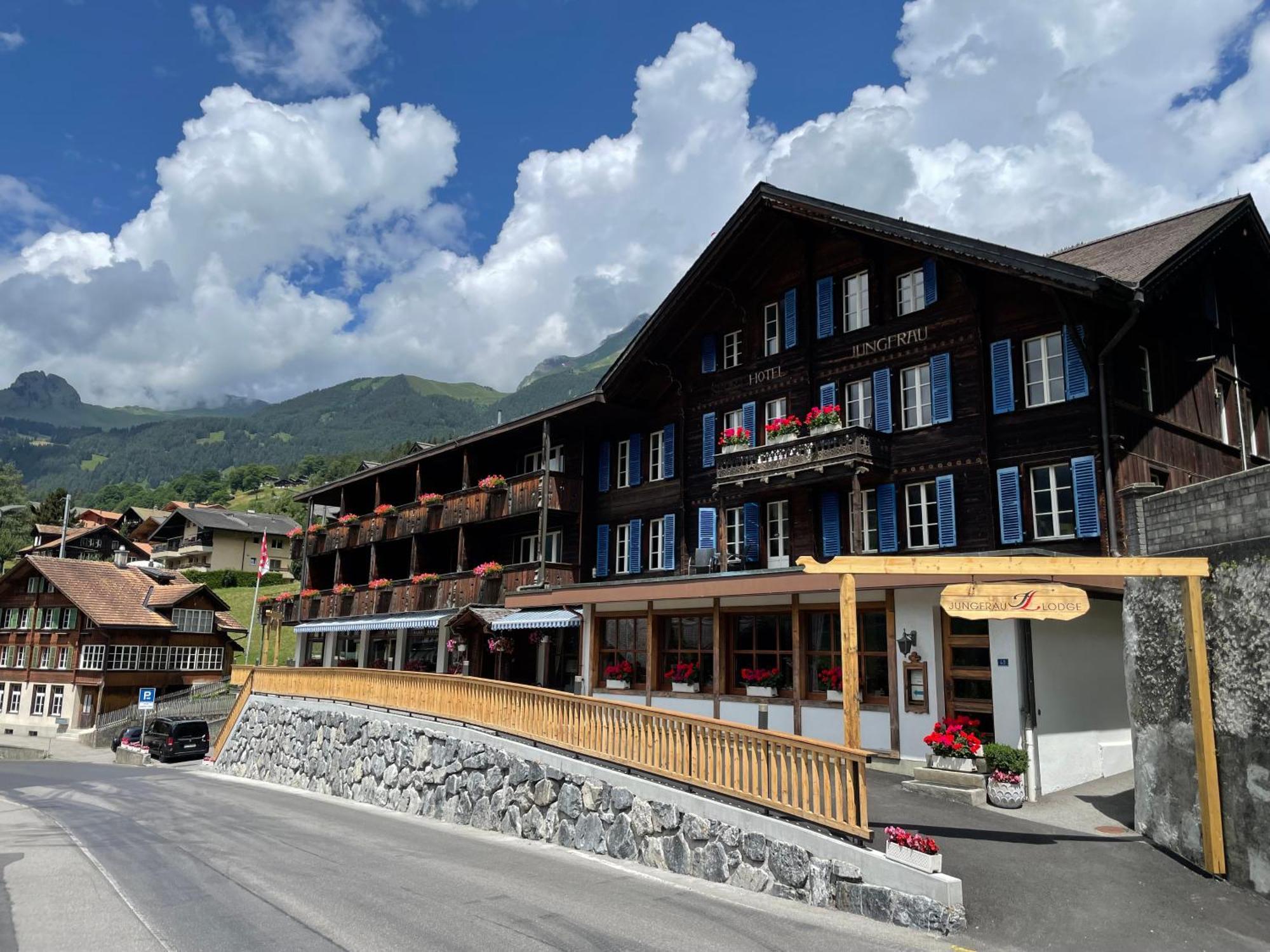 Apartment Jungfrau Lodge Grindelwald Exterior foto